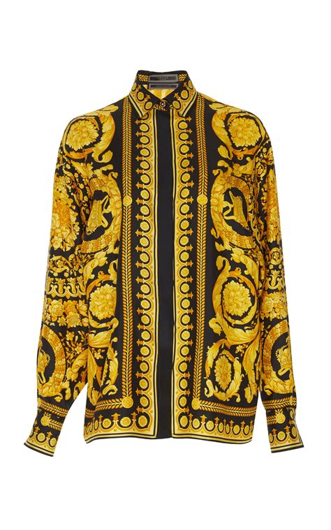 versace baroque stitch|versace barocco printing.